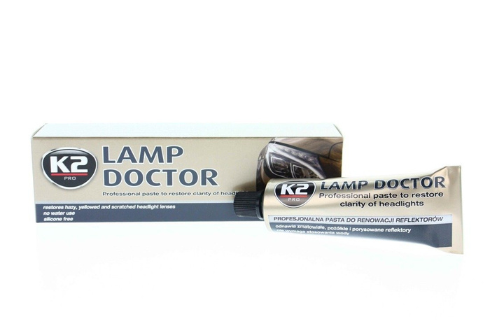 K2 Lamp Doctor Scheinwerfer Aufbereitung Politur Schleifpolitur 60g