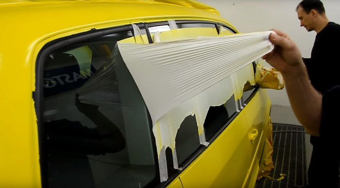 Maston Spray Sprühfolie Flüssiggummi Felgenfolie 400ml Farbe grün FLUO