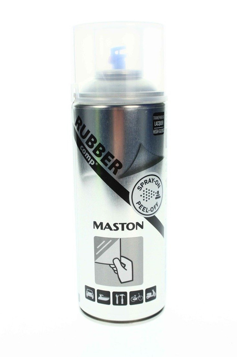 Maston Spray Sprühfolie Flüssiggummi Felgenfolie Rubber Comp farbloser Glanz