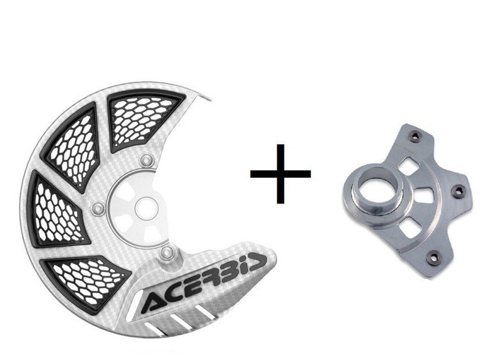 Acerbis Bremsscheibenschutz + Montagekit Yamaha YZ YZF WR WRF