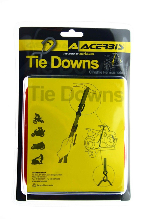 Acerbis Spanngurte MX Tie downs Enduro Quad Motocross 25 MM