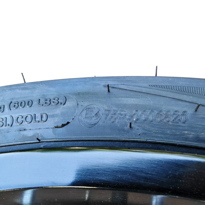 JML EN rear Supermoto wheel 140/60-17 with road-approved tire