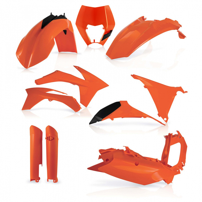 Acerbis Plastik Kit FULL Komplett passend für KTM EXC; 2012 – 2013