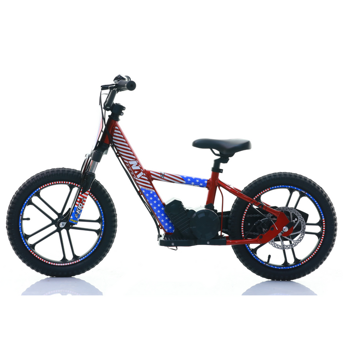 NAI e-KID 16 PRO elektrisches Laufrad für Kinder, 16" Räder mit E-ABS