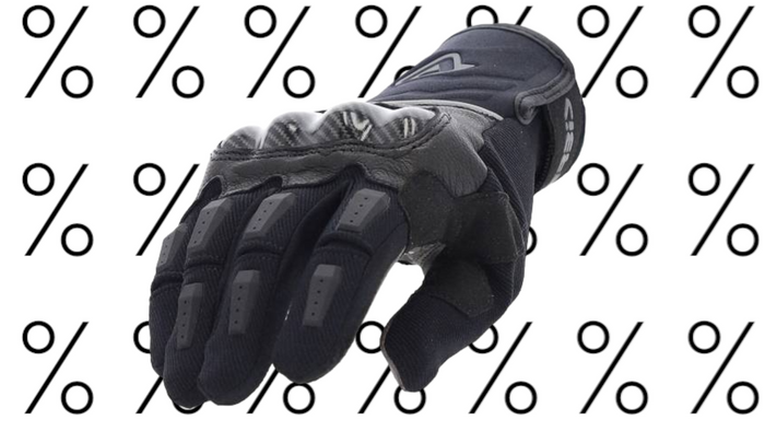 Acerbis Handschue CARBON G mit einem leichten Makel