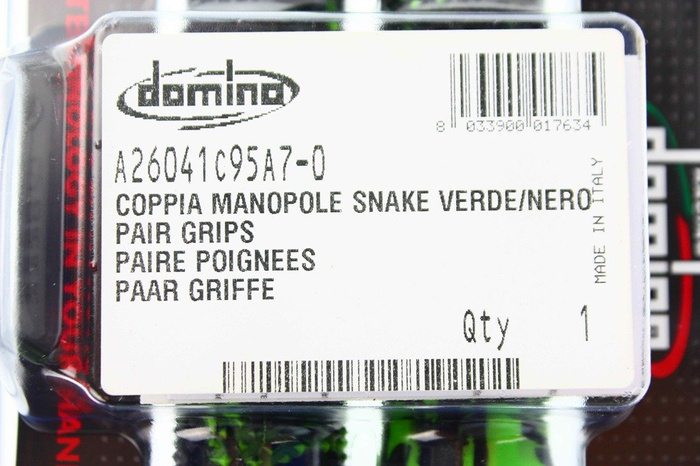 SALE Griffe Domino SNAKE grun schwarz