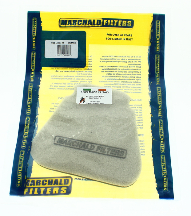 Selbstverlöschender Luftfilter Marchald Filters YZF WRF 250 / 450