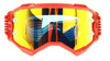 Brille Scott Fury gelb und grau Motocross Enduro Downhill NEU 2020