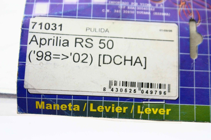 SALE Bremshebel Aprilia RS 50 1998-2002 NEU 8430525049796