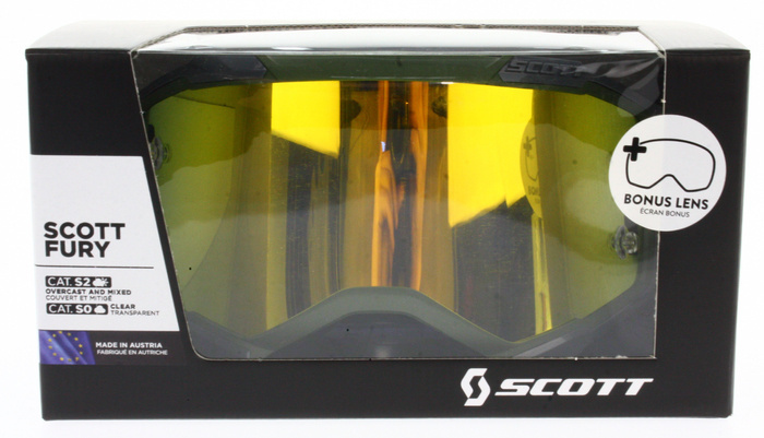 Brille Scott Fury Camo-Khaki Motocross Enduro NEU 2020