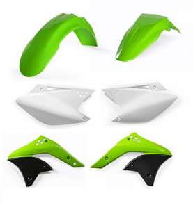 Kawasaki Plastik Kit Komplett KXF 250 06 - 08