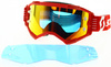 Brille Scott Fury Hell Rot Motocross Enduro rot NEU 2022 Motorrad