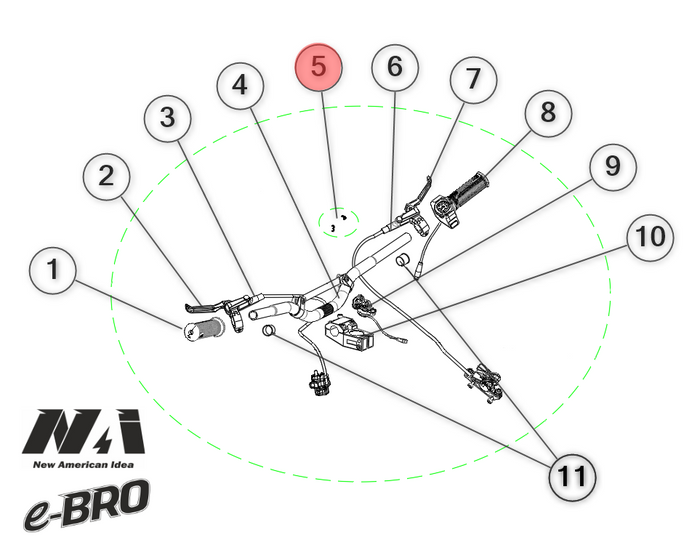 5. NAI cable clamp e-BRO