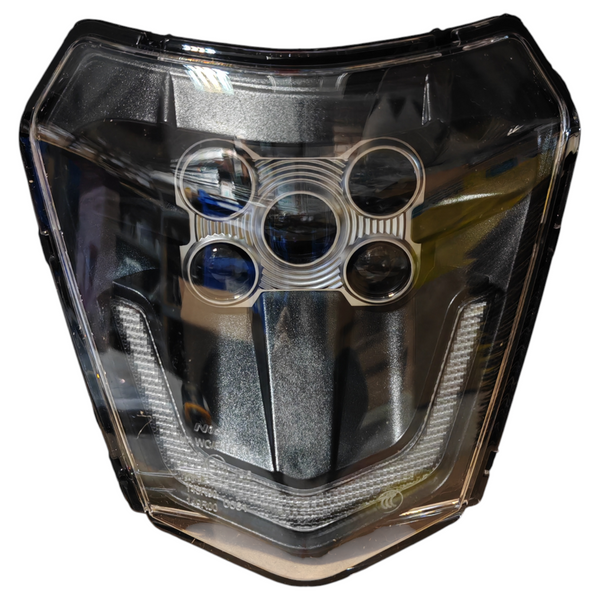 MAROLU VISIONX headlight / lamp with EU homologation – compatible with KTM EXC 2014–2023