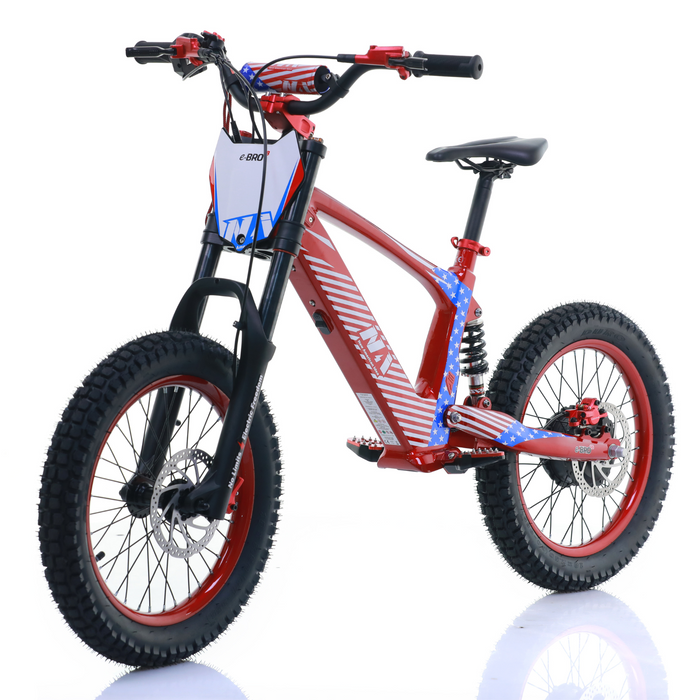 NAI e-BRO 18 electric motorcycle for kids model 2025
