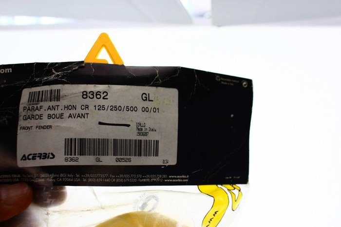 NEW front fender Kotflügel Acerbis year prod.2001 Honda CR 2000-2001 Vintage