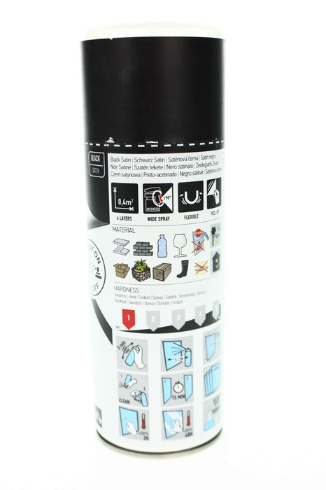 Maston Spray Sprühfolie Flüssiggummi Felgenfolie Rubber Comp Farbe schwarz