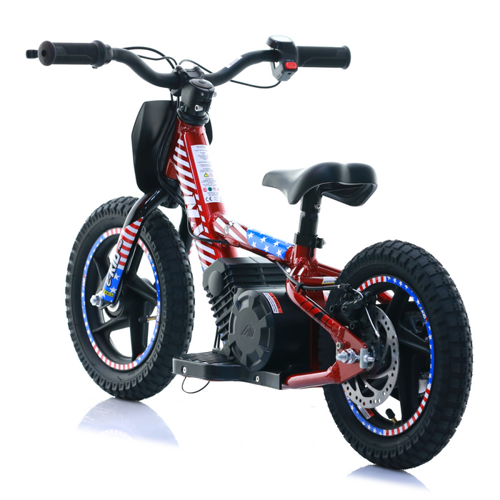 NAI e-KID 12 PRO elektrisches Laufrad für Kinder, 12" Räder mit E-ABS