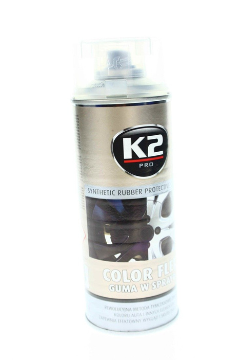K2 Color Flex Spray Sprühfolie Flüssiggummi Felgenfolie 400ml Gummi