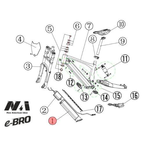 1. NAI Akku e-BRO 18