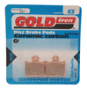 KH602 Bremsbeläge GOLDfren 297 Ersatz: SBS 872, EBC FA602