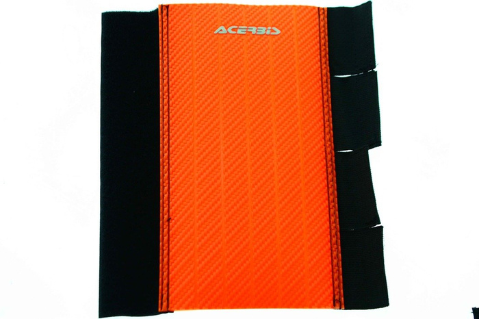 Acerbis Gabel Protektor Gummi Carbon effekt / Paar