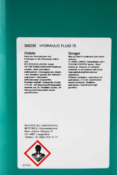 Motorex MINERALÖL HYDRAULIC FLUID 75 1L