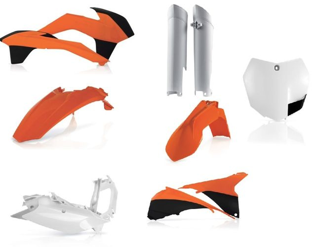 Acerbis Plastik Kit FULL Komplett passend für KTM SX / SXF 2013 - 2014