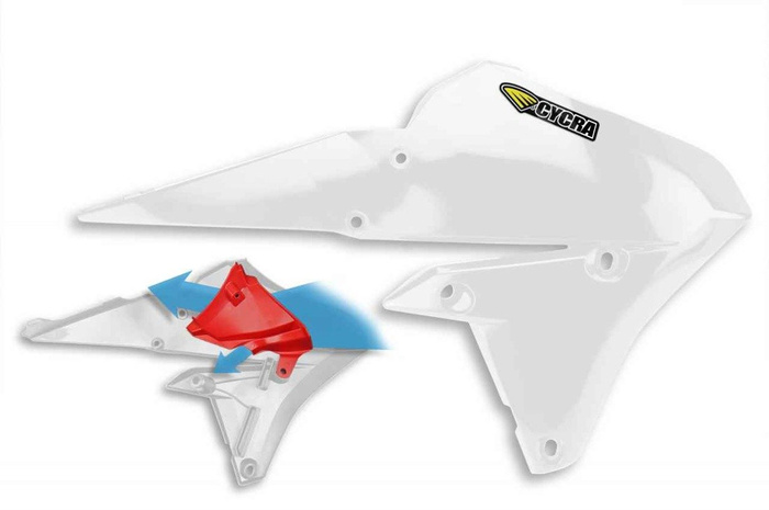 Yamaha Kühlerspoiler YZF 250 / 450; 14-17 WRF 15>