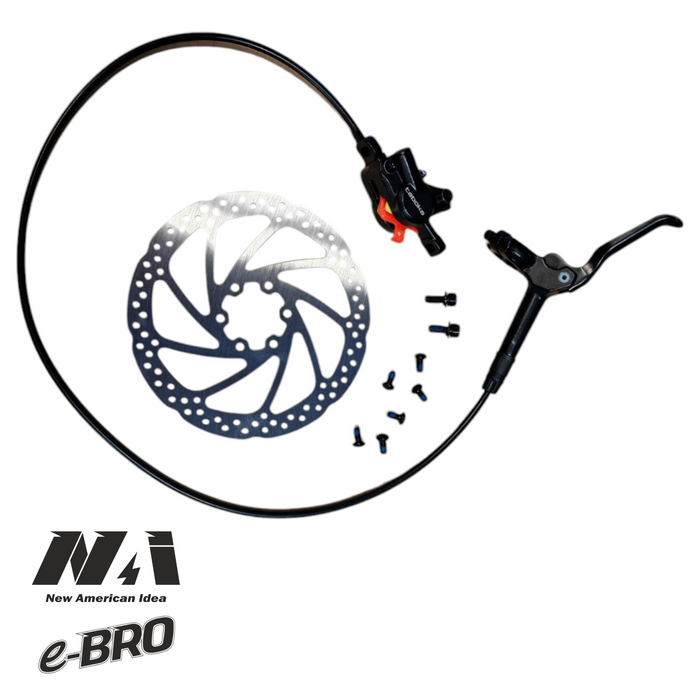 6. NAI  blue Rear Disc Brake Kit e-BRO