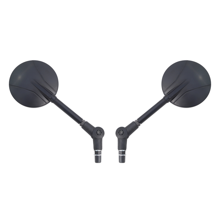 Satz 2x FAR Klappspiegel für Motorräder, blendfrei rechts/links