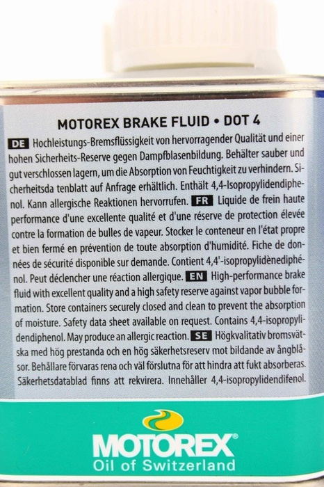 Motorex BREMSFLÜSSIGKEIT DOT 4 250 ml