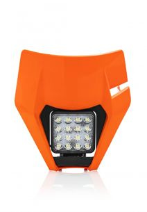 Acerbis Komplette LED-Lampe Scheinwefer 4320 Lumen passend für KTM EXC 125 - 500 ccm / 2017 2018 2019