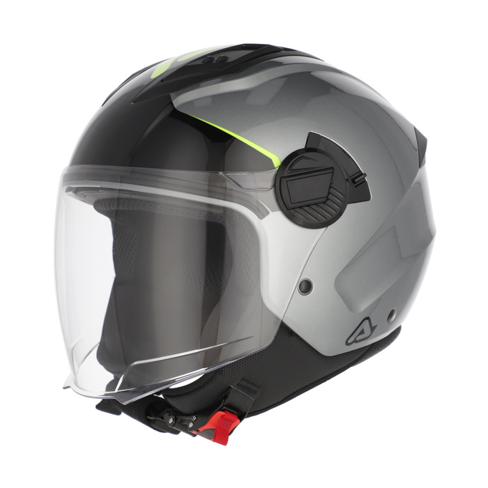 Acerbis Helmet Jet Levante Graphic Scooter Trial