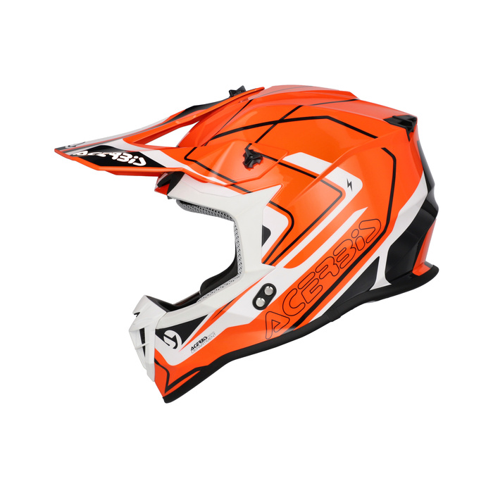 Acerbis Helm LINEAR GRAPHIC homologation ECE/ONU 22-06 Cross Enduro Quad