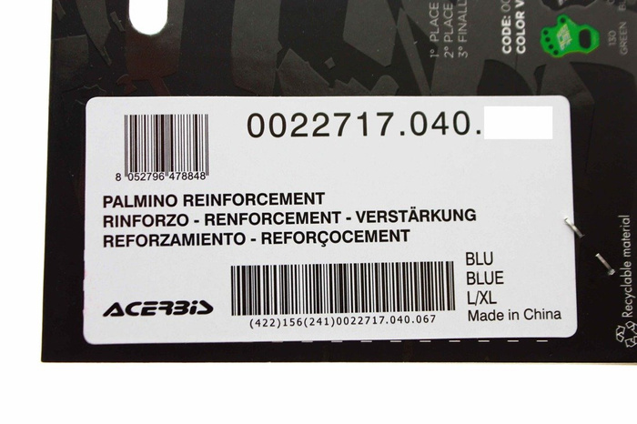 Acerbis Palm Protectors Saver Handflächenschützer Paar