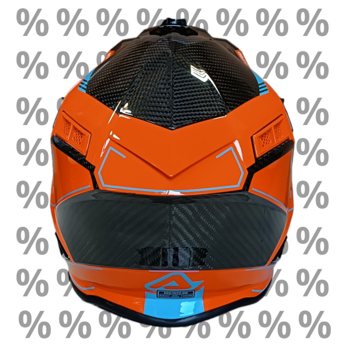 Acerbis Helm Steel Carbon 2206 Cross Enduro Quad mit ästhetischem Defekt XS