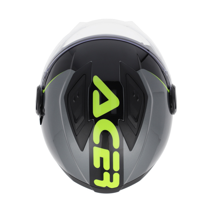 Acerbis Helmet Jet Levante Solid Scooter Trial