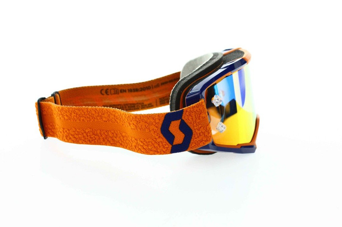 Brille Scott Fury grau und orange Motocross Enduro Downhill NEU 2020