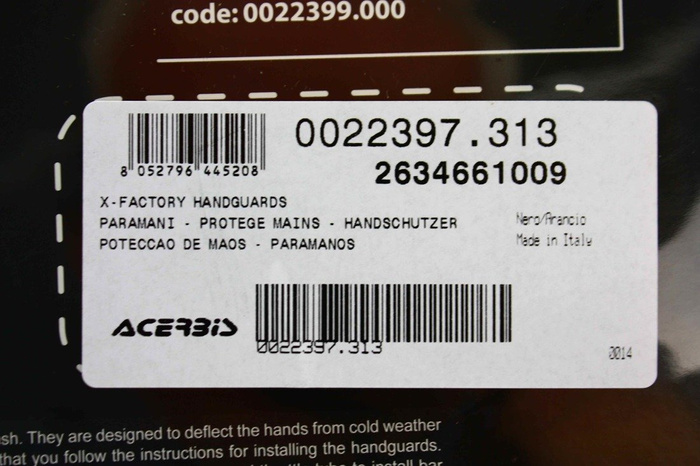 Acerbis Handprotektoren X-factory