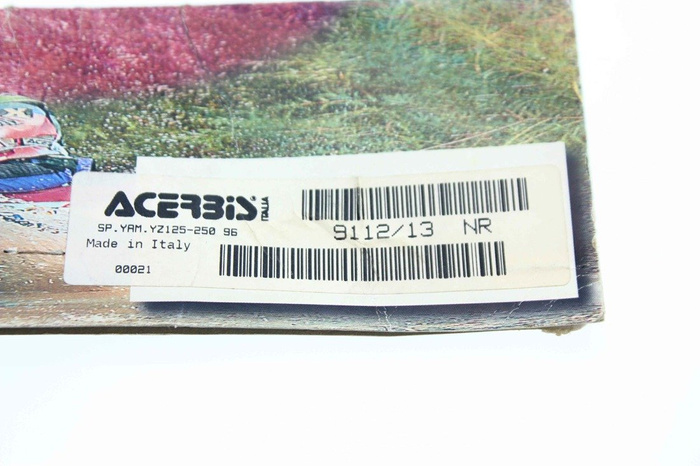 NEW Radiator scoops Kühlerspoiler year prod.1996 Yamaha YZ 125-250 1996 Vintage