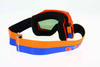 Brille Ariete Verspiegelt Radium Motocross Enduro orange 100 % Made in Italy