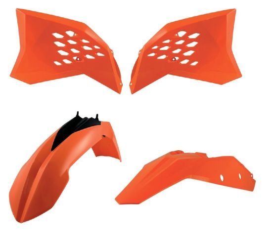 Acerbis Plastik Kit Komplett passend für KTM SX / SXF; 2007 - 2010