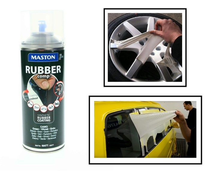 Maston Spray Sprühfolie Flüssiggummi Felgenfolie Farbe Camo grüne Matte