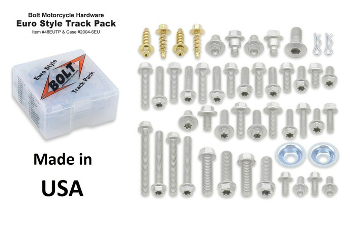 BOLT Track Pack II Schrauben Satz Schraubenkit passend für KTM Husqvarna TE FE TC FC