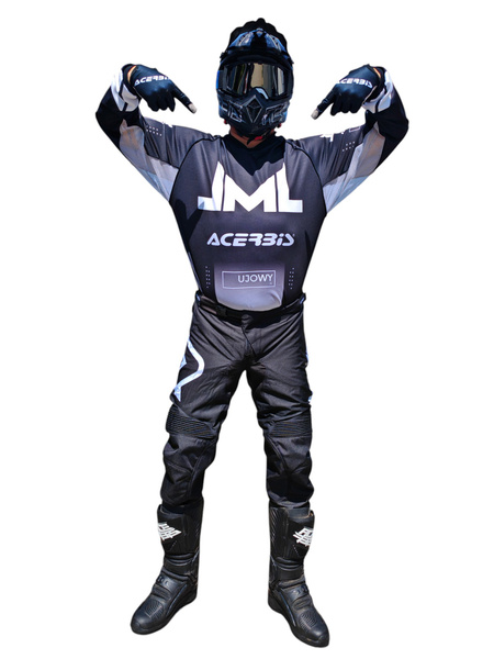 JML MX Promotional personalized set: jersey + pants + gloves