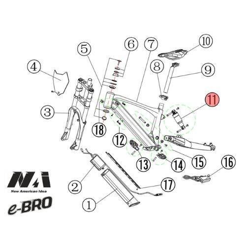 11. NAI Fastace rear suspension e-BRO