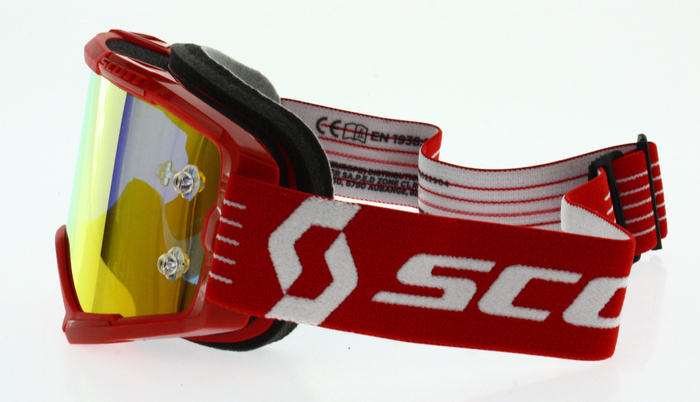 Brille Scott Fury gelb und grau Motocross Enduro Downhill NEU 2020