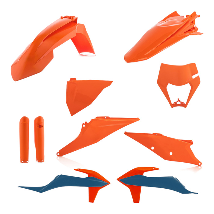 Acerbis Plastik Kit FULL Satz Komplett passend für KTM EXC 2020, 2021, 2022, 2023
