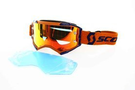 Brille Scott Fury grau und orange Motocross Enduro Downhill NEU 2020